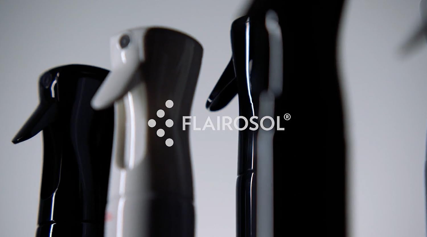 Flairosol continuous-spray bottles